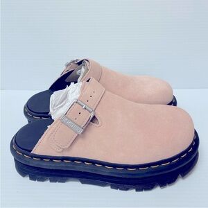 Dr. Martens ZebZag suede clog 7.5